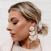 Bellini Raffia Statement Earrings - 11 Colors - The Songbird Collection 