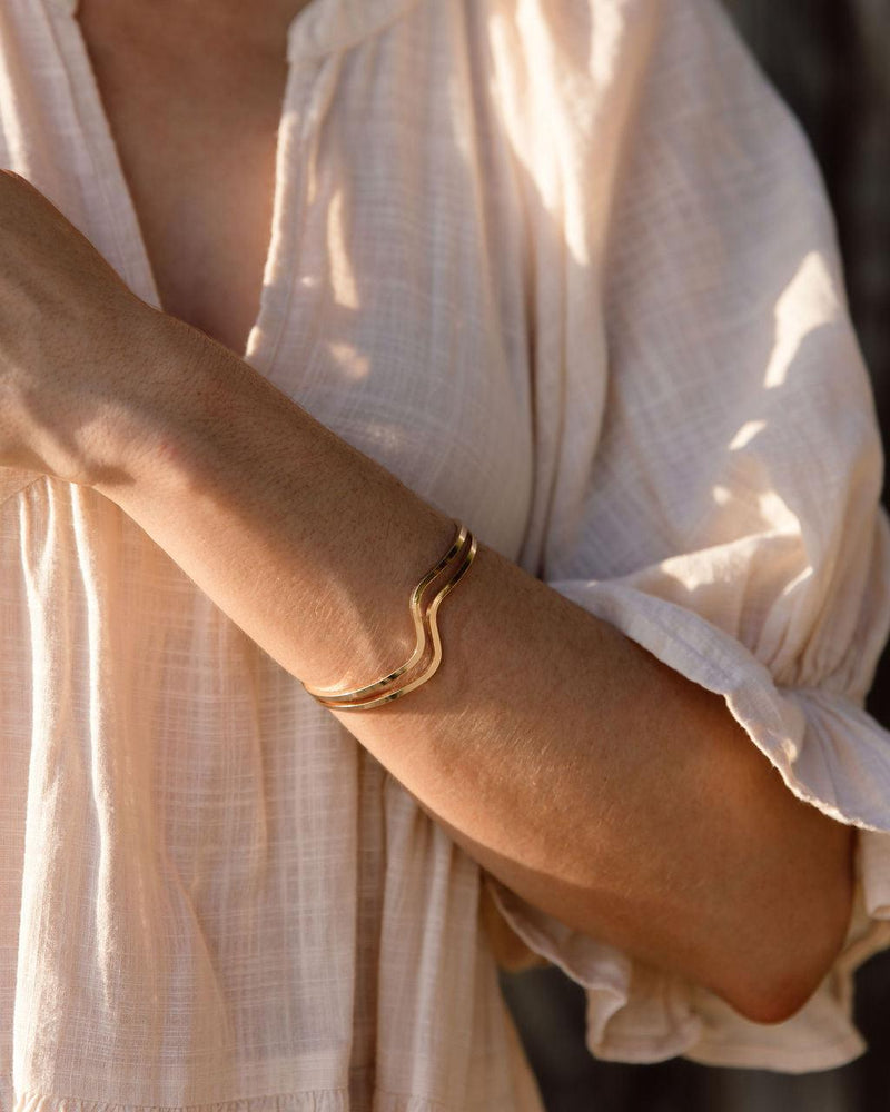 Double Wave Bracelet - LOW STOCK! - The Songbird Collection 