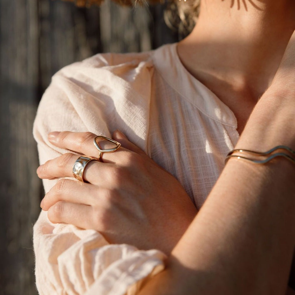 Circle of Karma Ring - 925 Sterling Silver-Rings-The Songbird Collection