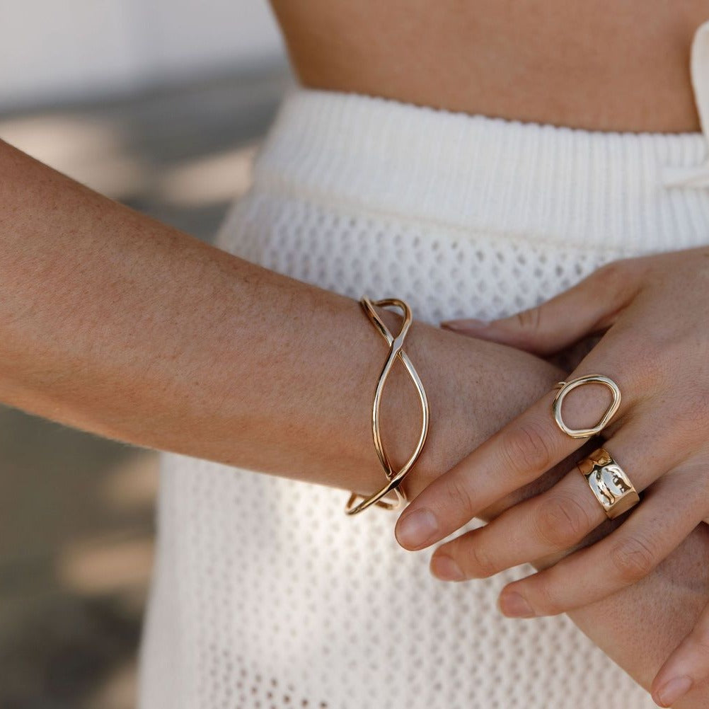 Circle of Karma Ring - 925 Sterling Silver-Rings-The Songbird Collection