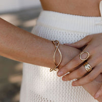 Hana Hammered Ring - 925 Silver-Rings-The Songbird Collection