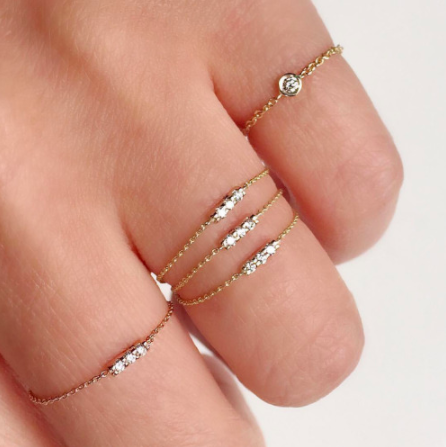 Lyra Sterling 925 Silver Ring - The Songbird Collection 