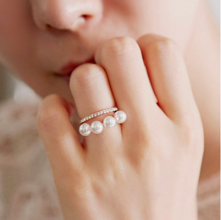 Perla Double Layered Ring - Hooray! RESTOCKED!! - The Songbird Collection 