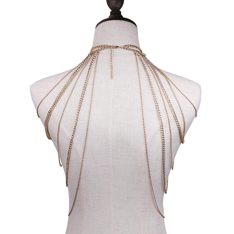 Crystal Chandelier Shoulder Chains - 3 Colors LOW STOCK! - The Songbird Collection 