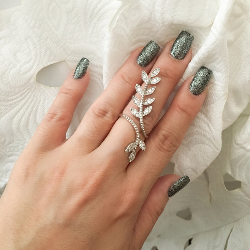 Cascading Leaves Ring - LOW STOCK! - The Songbird Collection 