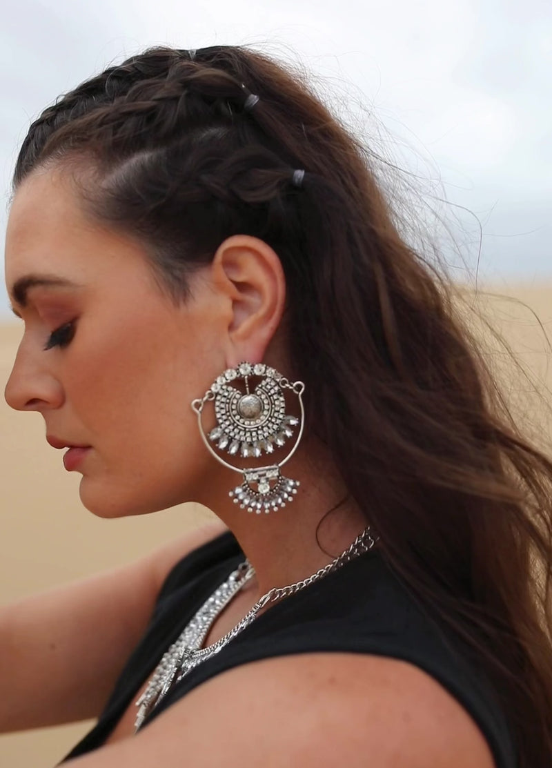 Ravi Boho Statement Earrings