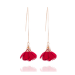 Leilani Flower Drop Earrings - 15 Colors~ LAST CHANCE! - The Songbird Collection 