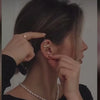 Crystal Bliss Ear Hook / Ear Cuff