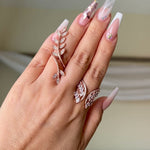 Cascading Leaves Ring - LAST CHANCE/FINAL SALE