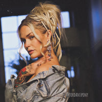 Amaryllis Rhinestone Earrings