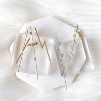 Crystal Bliss Ear Hook / Ear Cuff-Earrings-The Songbird Collection