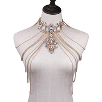 Crystal Chandelier Shoulder Chains - 3 Colors LOW STOCK! - The Songbird Collection 