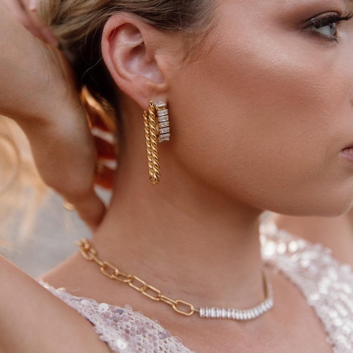 Ellera Choker Necklace-Necklaces-The Songbird Collection