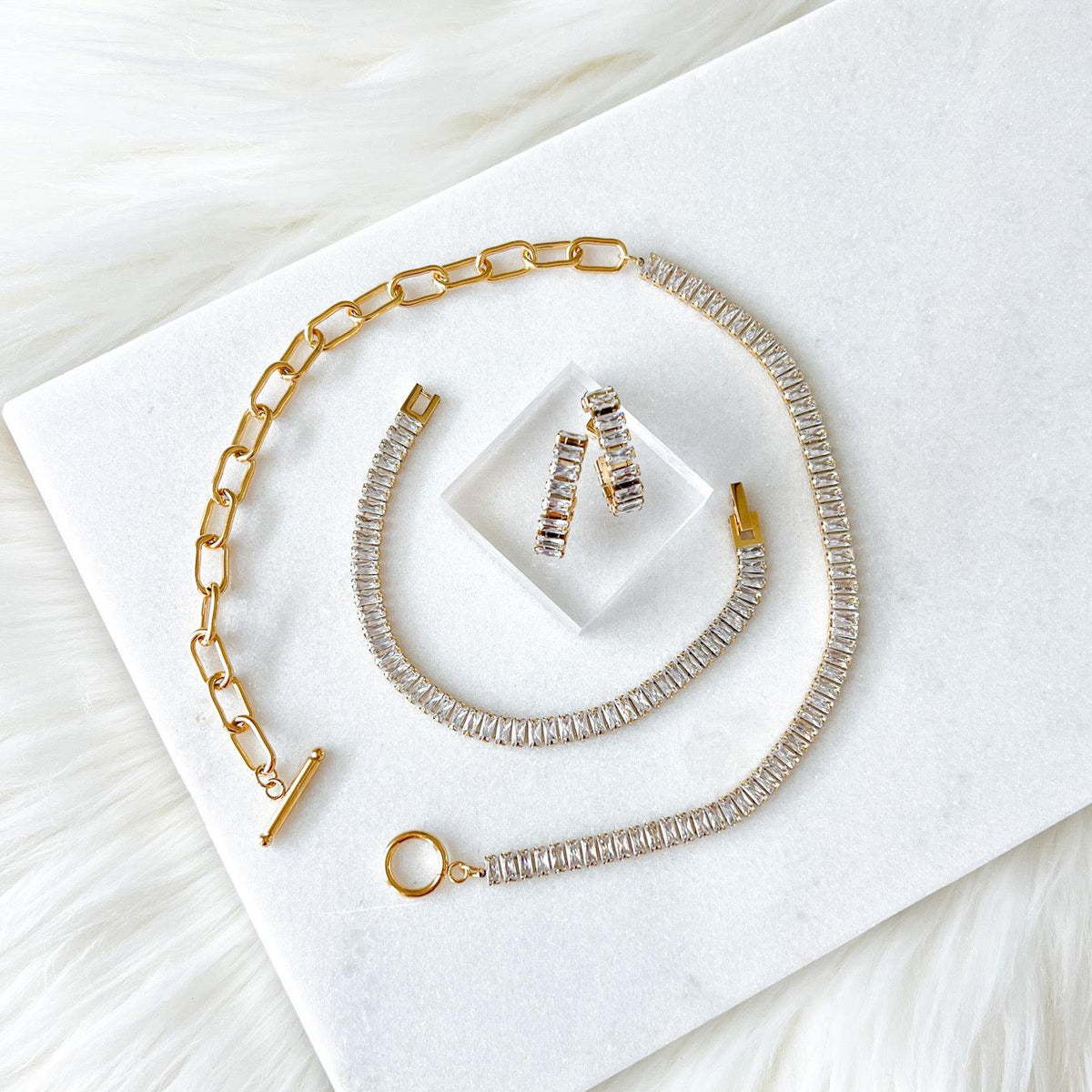 Ellera Choker Necklace-Necklaces-The Songbird Collection