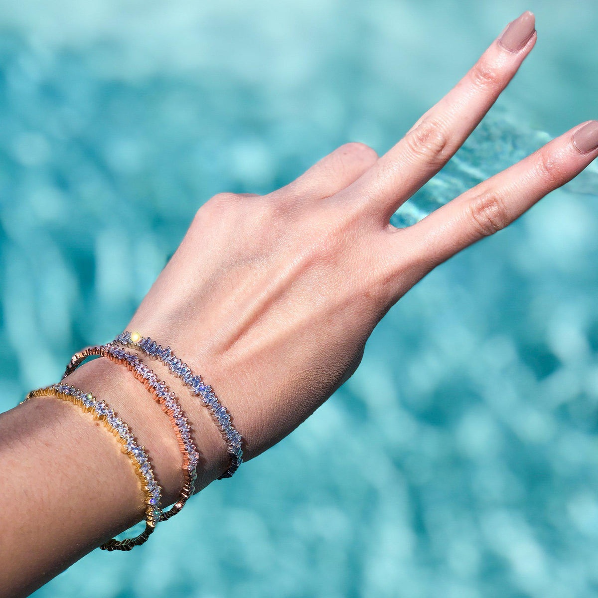 Esra Open Bangle - LOW STOCK! - The Songbird Collection 