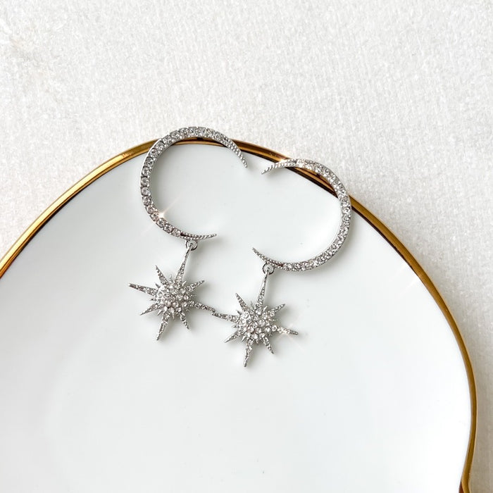 Goodnight Moon Earrings - The Songbird Collection