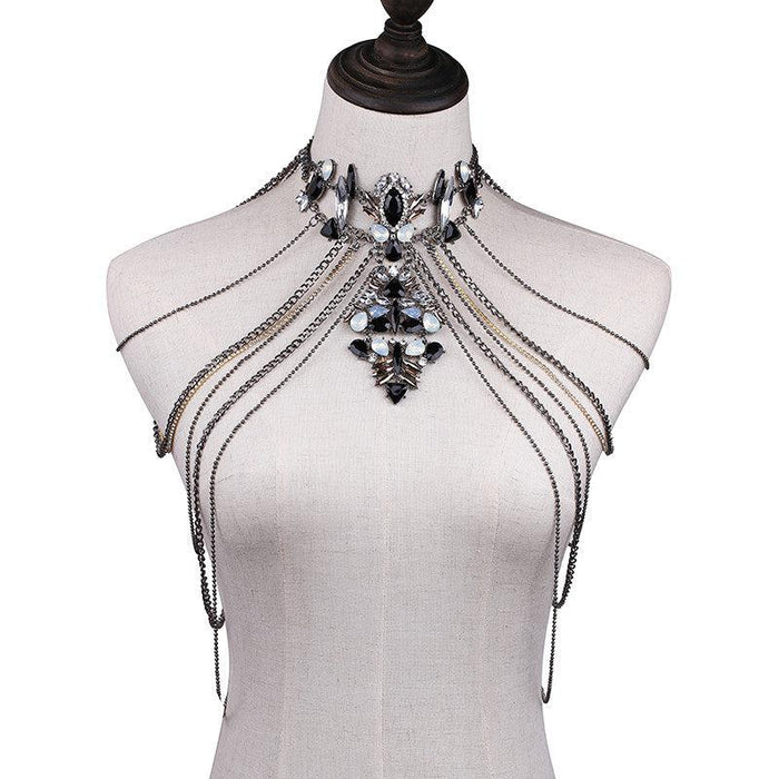 Crystal Chandelier Shoulder Chains - 3 Colors LOW STOCK! - The Songbird Collection 