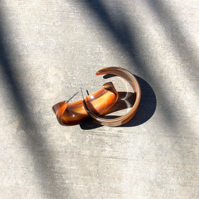 South Beach Hoop Earrings - The Songbird Collection 