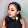 RiRi Rhinestone Hoop + Tassel Earrings - 3 Colors LOW STOCK! - The Songbird Collection 
