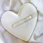 Rectangle Rhinestone Hair Clip - LAST CHANCE! Hurry, Low Stock! - The Songbird Collection 