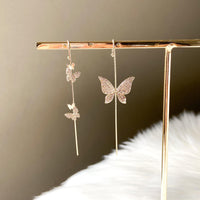 Mariposa Butterfly Ear Hook / Ear Cuff - 2 Styles-Earrings-The Songbird Collection