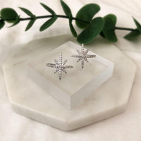 North Star Ear Cuffs - No Piercing! - The Songbird Collection 