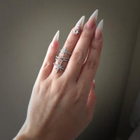 North Star Statement Ring  - 3️⃣ LEFT! - The Songbird Collection 