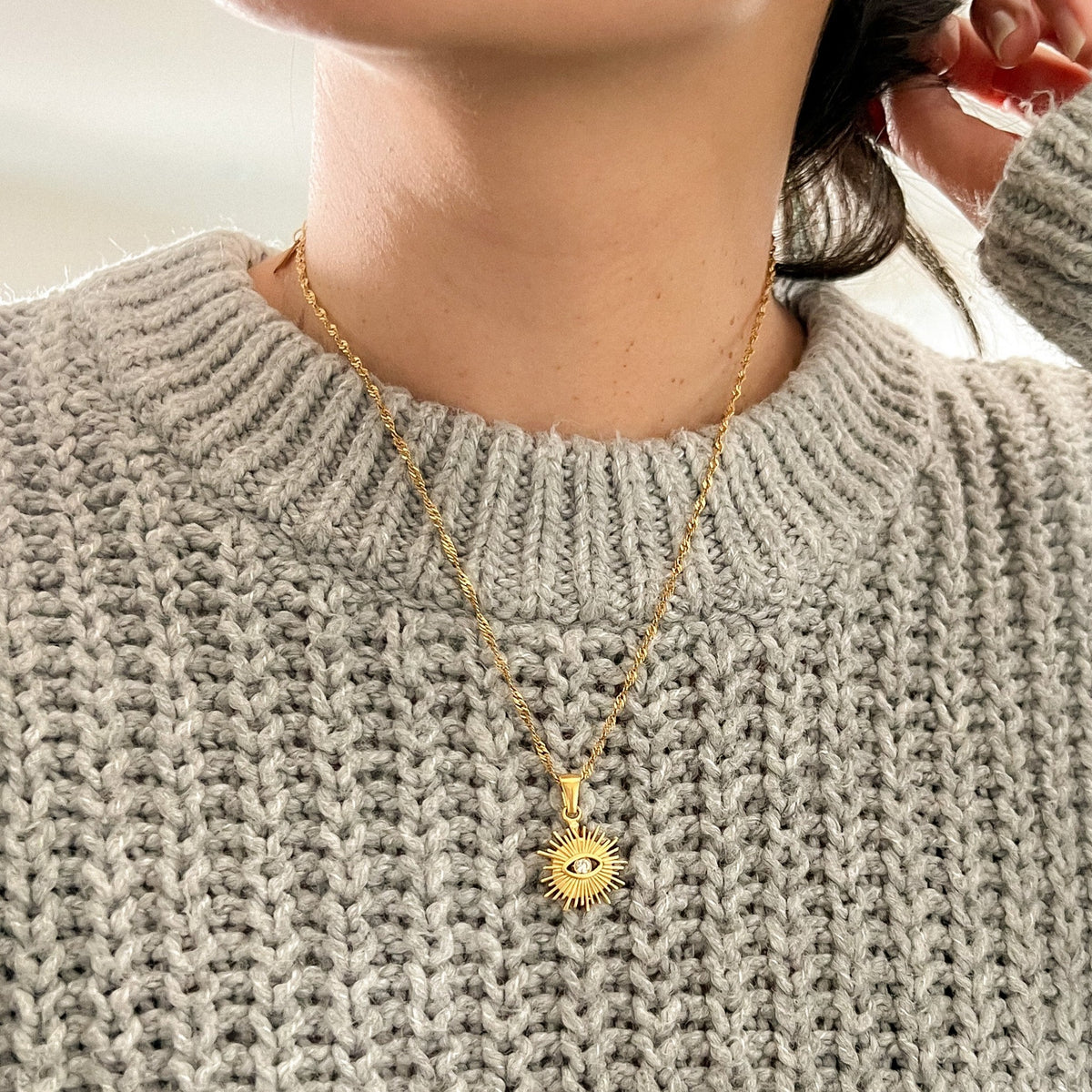 Roshanee Inner Light Necklace-Necklaces-The Songbird Collection