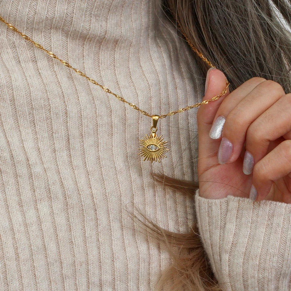 Roshanee Inner Light Necklace-Necklaces-The Songbird Collection