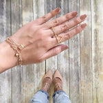 Square Duet Bracelet - Last Chance! 6 LEFT - The Songbird Collection 