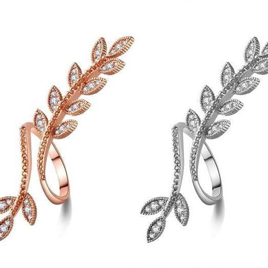 Cascading Leaves Ring - LOW STOCK! - The Songbird Collection 