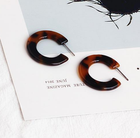 Brown Tortoise Shell - 2 LEFT