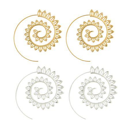 Aisha Swirl Earrings - 4 Bohemian Styles LOW STOCK! - The Songbird Collection 