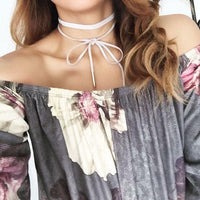 Soria Wrap Choker - Last Chance! - The Songbird Collection 