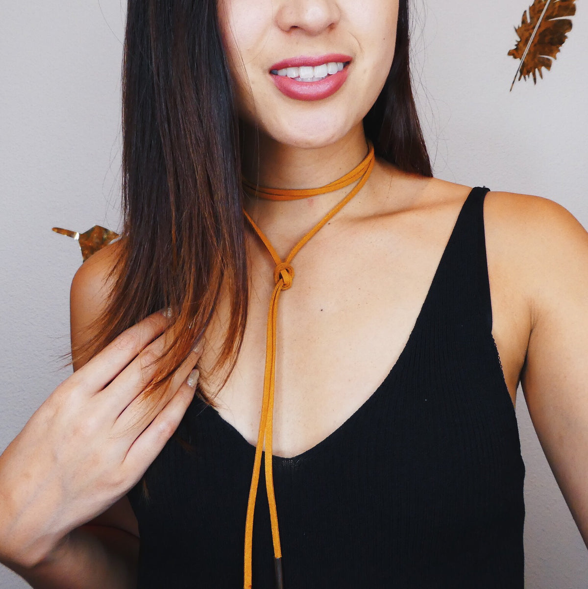 Soria Wrap Choker - Last Chance! - The Songbird Collection 