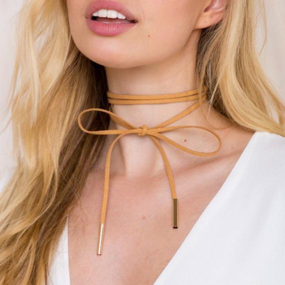 Soria Wrap Choker - Last Chance! - The Songbird Collection 