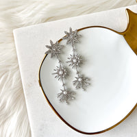 Starlight a Trois Earrings-Earrings-The Songbird Collection