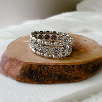 Priya Vintage Metal Bracelet - The Songbird Collection 