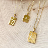 Third Eye Chakra Signet Necklace-Necklaces-The Songbird Collection