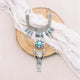 Silver + Turquoise Stone