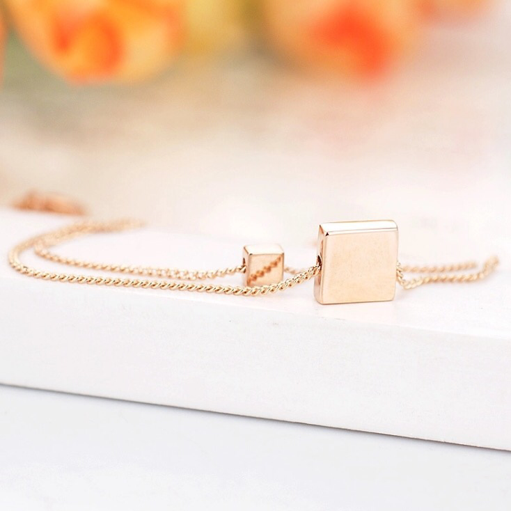 Square Duet Bracelet - Last Chance! 6 LEFT - The Songbird Collection 