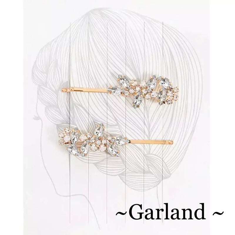 La Soiree Rhinestone Hair Pin Duos - The Songbird Collection 