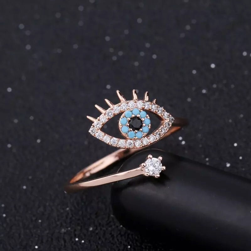 Blue Eye Ring - LOW STOCK!! - The Songbird Collection 