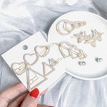 Hair Barrettes with Mini Pearl Beads - 5 Styles! - The Songbird Collection 