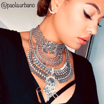 Shaya Maxi Statement Necklace- RESTOCKED! - The Songbird Collection 