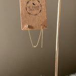 Ari Chain Link Threader Earring-Earrings-The Songbird Collection