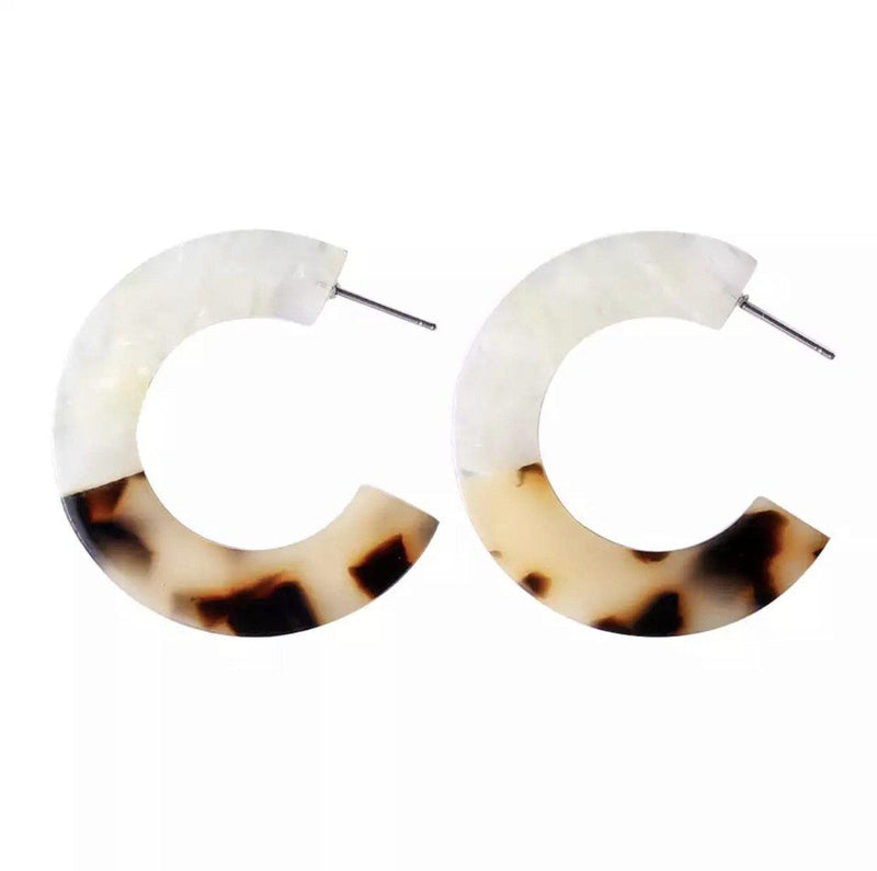Newport Beach Acetate Earrings - The Songbird Collection 