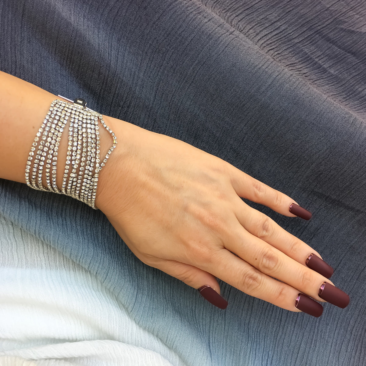 Kira Kira Rhinestone Bracelet - Low Stock! - The Songbird Collection 