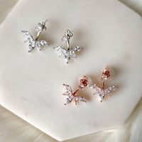 Tiara Ear Jacket Earrings-Earrings-The Songbird Collection