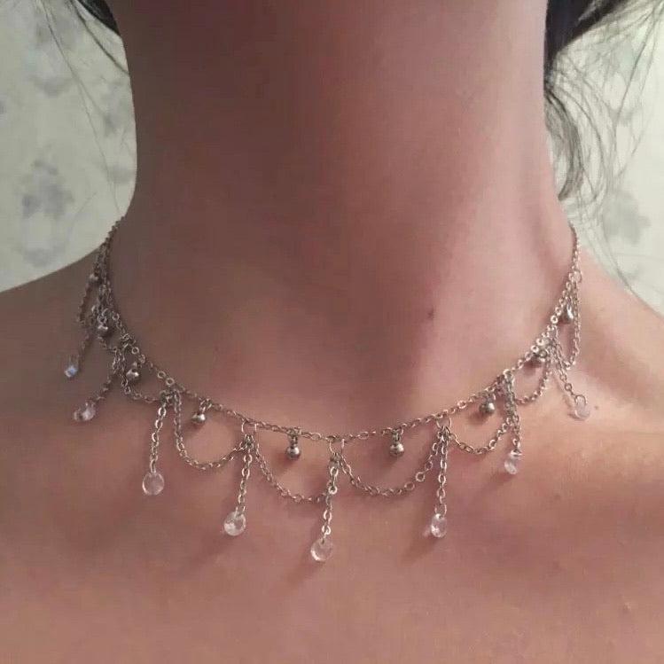 Silver Ball Sterling Silver Choker -RESTOCKED! - The Songbird Collection 